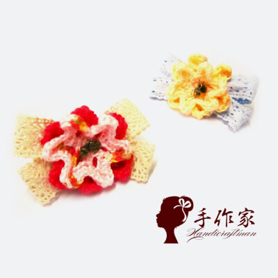 手作家原创手工发饰韩版森女日系森系花朵蕾丝蝴蝶结发夹发圈发箍 DIY手工 韩国发饰 韩国饰品 韩国头饰 发箍 发夹 边夹 发带 发圈 蝴蝶结发夹 头绳 流行饰品 流行发饰 编发 文艺