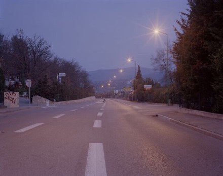 Photo by Christophe Rihet. Roads where died Albert Camus, Coluche, Françoise Dorléac, Grace Kelly, Helmut Newton, Jackson Pollock, James Dean, Jean Seberg and Notorious Big.