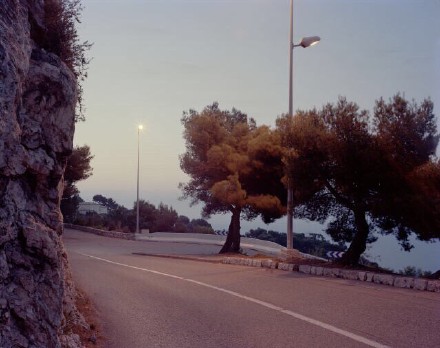 Photo by Christophe Rihet. Roads where died Albert Camus, Coluche, Françoise Dorléac, Grace Kelly, Helmut Newton, Jackson Pollock, James Dean, Jean Seberg and Notorious Big.