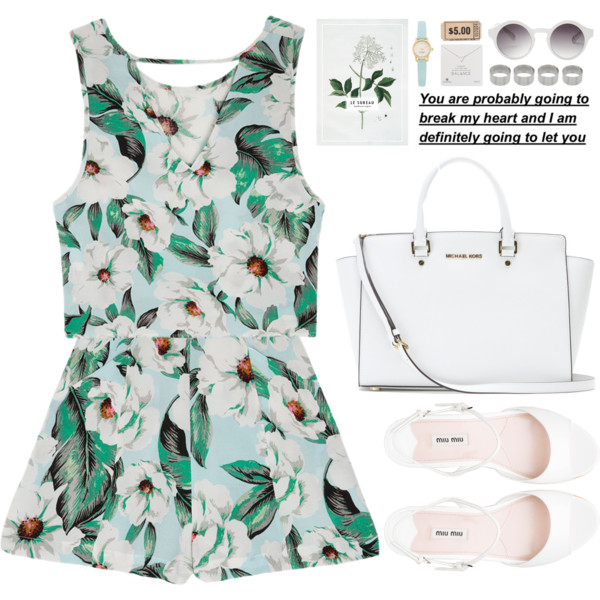 #summer2015 #white #floralprint