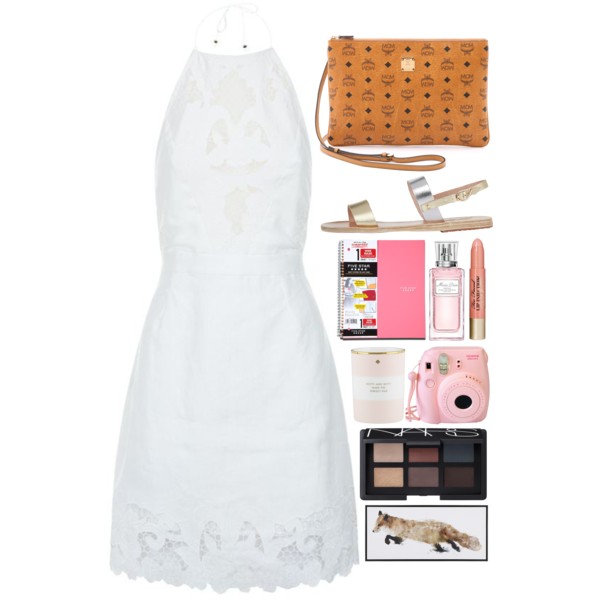 A fashion look from August 2015 featuring special occasion dresses, leather shoes and crossbody purse. Browse and shop related looks.