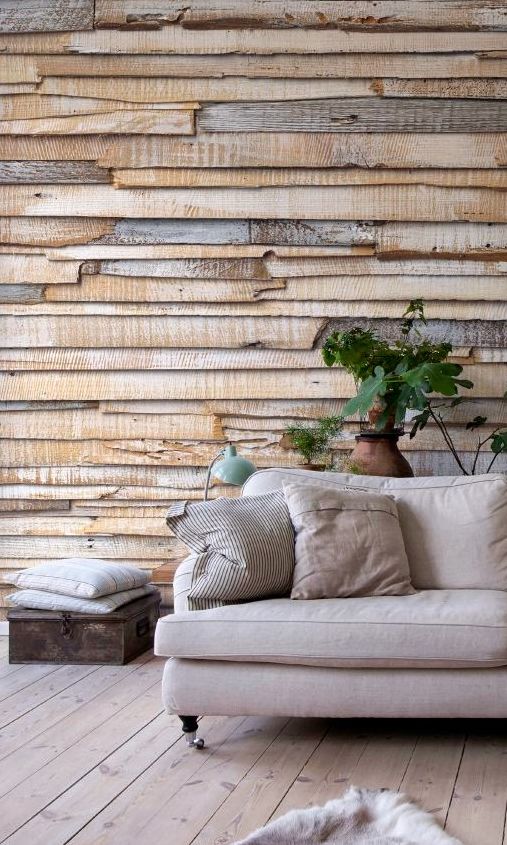 Wood wall // love this! | interior design