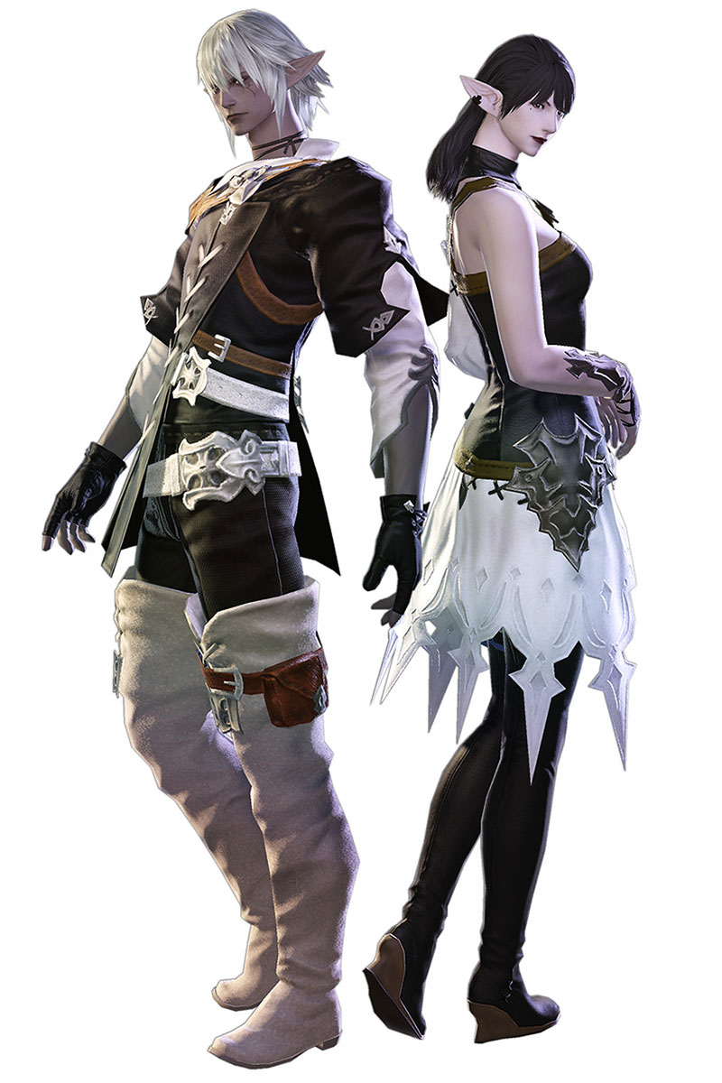 游戏《最终幻想14:新生国度》最全高清角色原画_场景原画设计图 | 198