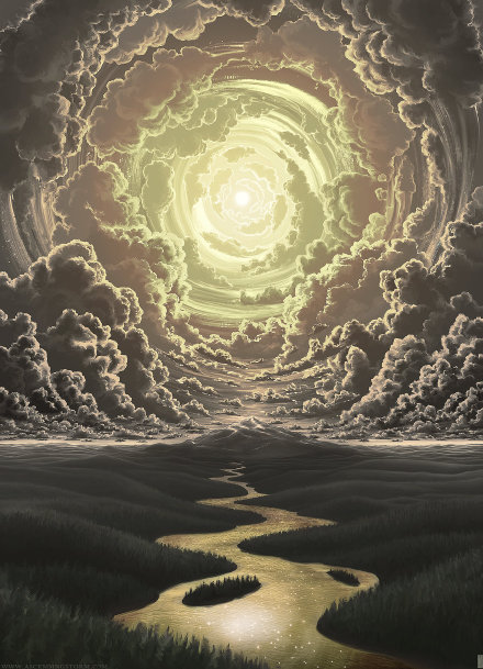 云之幻象。作者：Jeffrey Smith