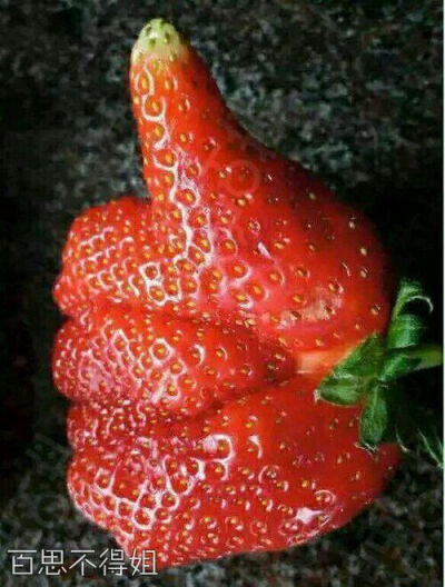 这个草莓很赞