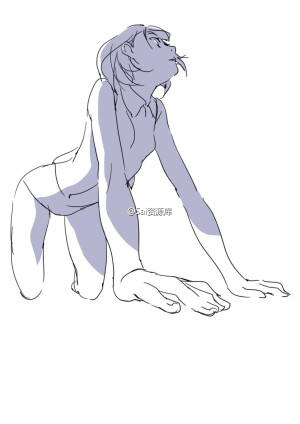 绘师toshi的光影绘制。 教你从不同角度的光源画出不同光影效果~