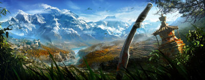 [游戏美术] 游戏《孤岛惊魂4》概念艺术 - The Concept Art of Far Cry 4