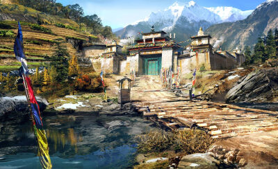 [游戏美术] 游戏《孤岛惊魂4》概念艺术 - The Concept Art of Far Cry 4