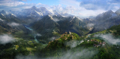 [游戏美术] 游戏《孤岛惊魂4》概念艺术 - The Concept Art of Far Cry 4