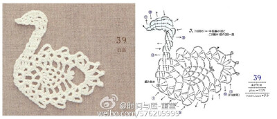 #钩针 图解 蕾丝菠萝花样#特色主题的钩针菠萝花花样集锦，喜欢的就赶紧收藏吧~