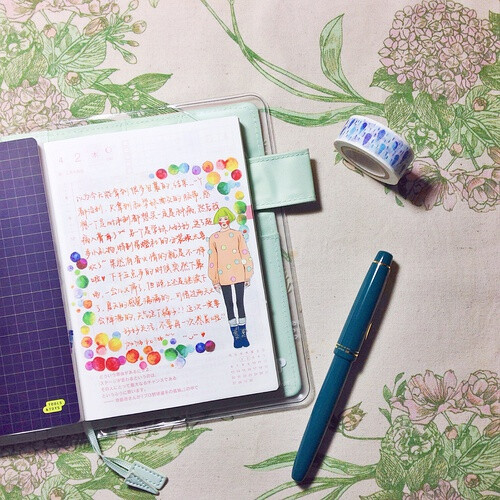 花草控的hobonichi???