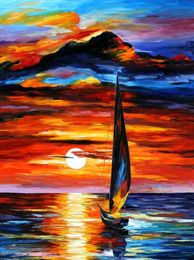 Leonid Afremov油画 