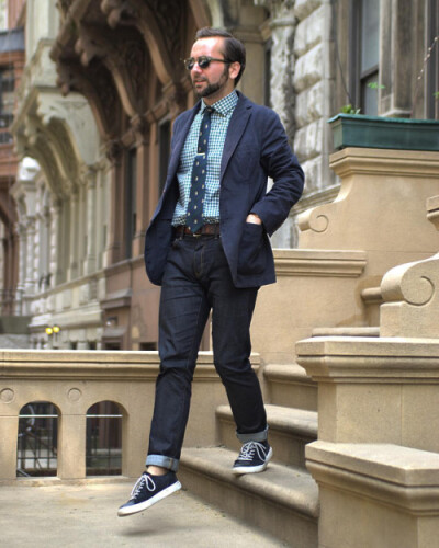 Throwback one • #menswear // : @lordale_b (at Upper West Side)