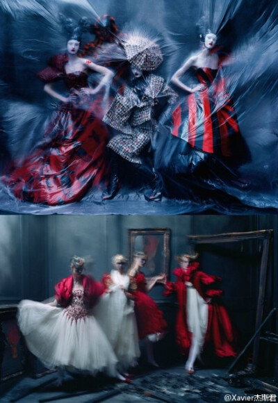 #那些異族之美# |2011年美国大都会艺术博物馆举办了 Alexander McQueen 个展“Savage Beauty”,于 2015 年3月14日在伦敦 V&amp;amp;A 博物馆重新开启.为此,VOGUE UK与Tim Walker联合,在三月刊中带来了这组惊艳的&amp…