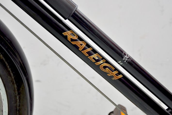 镇店之宝 原装28黑色英国老凤头RALEIGH 采用BROOKS B33 复古座垫