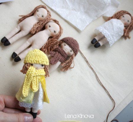 How to make a little doll with his own hands: