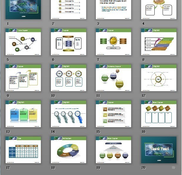 教学示意图箭头图表PPT模板www.2ppt.cn