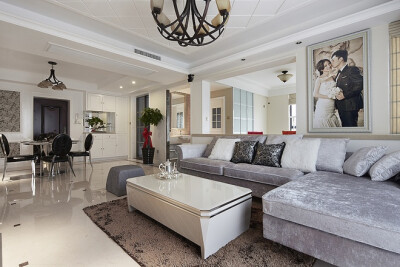 欧式三居·133平简欧设计