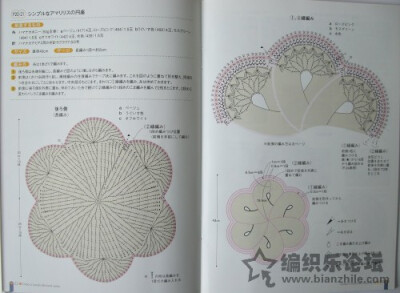 钩针坐垫 3 图解1