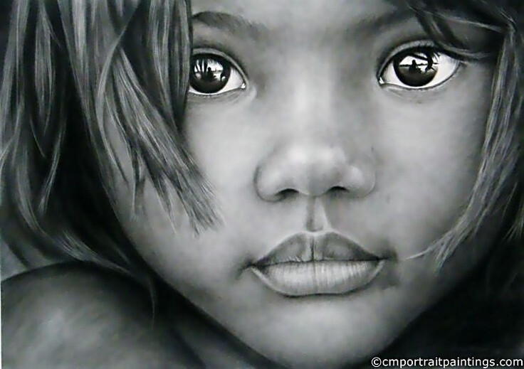 Indian girl...amazing pencil art: