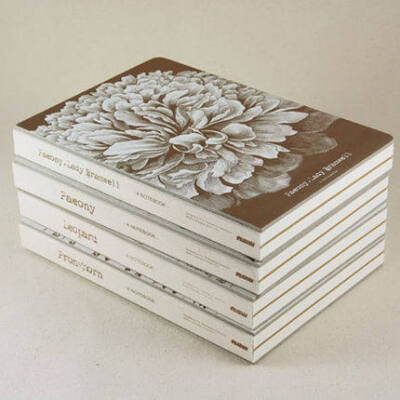 九口山金典系列 牡丹木马创意复古记事本 白纸素描绘画本 笔记本