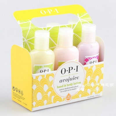 正品OPI 限量版 水果味护手霜套装30ml 6个装 最新超多水果精华