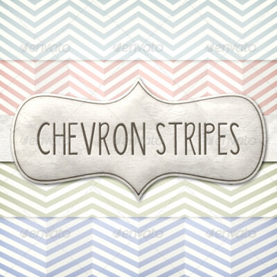 Vintage Chevron Patterns Pack 老式的雪佛龙绘画插图素材源文件