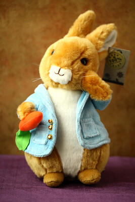 包邮正版美国彼得兔Peter Rabbit毛绒玩具公仔玩偶七夕节生日礼物
