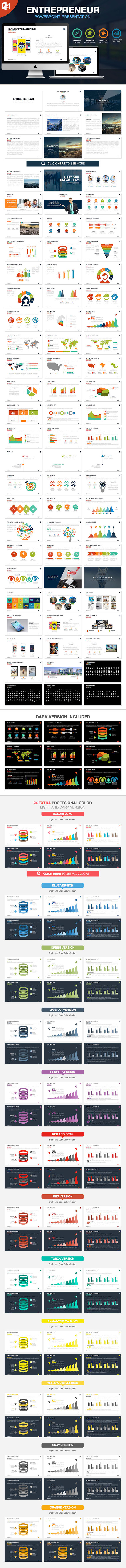 Entrepreneur PowerPoint Presentation 企业商务国外经典PPT模板