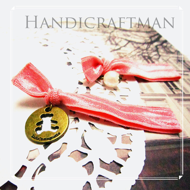 手作家原创手工发饰韩版森女日系原宿打结发绳皮筋扎头发发圈手绳 DIY手工 韩国发饰 韩国饰品 韩国头饰 发箍 发夹 边夹 发带 发圈 蝴蝶结发夹 头绳 流行饰品 流行发饰 编发发型 文艺