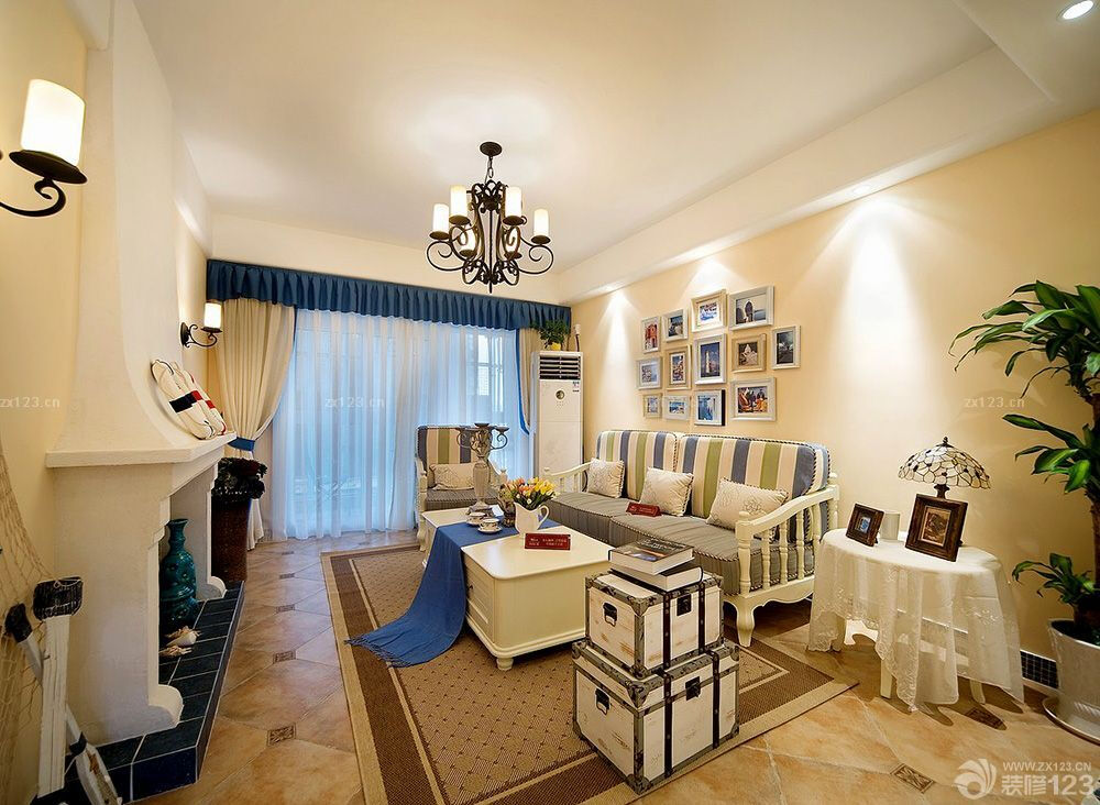 地中海风格家居室内设计装修图片效果图