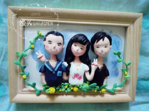 轻粘土  订制 小人