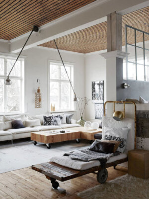 #北欧设计# 瑞典设计师Ylva Skarp把家变成了show room~