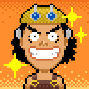 海贼 像素 拼豆