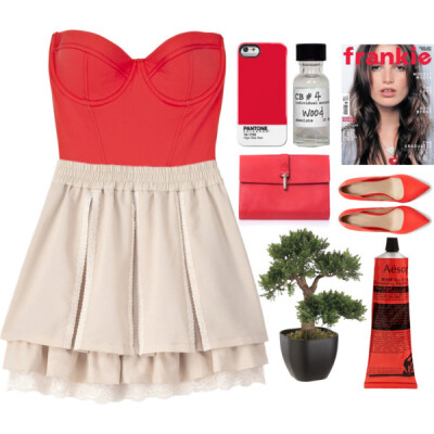 'Red'-Hyuna Created in the Polyvore Android app. http://www.polyvore.com/android
