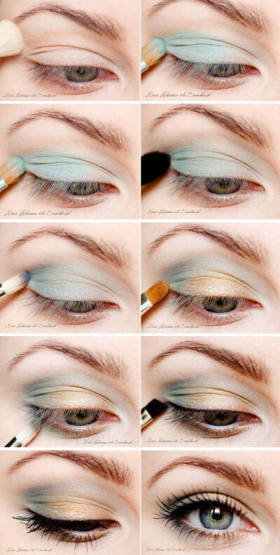 Attractive eye #makeup #tutorial: