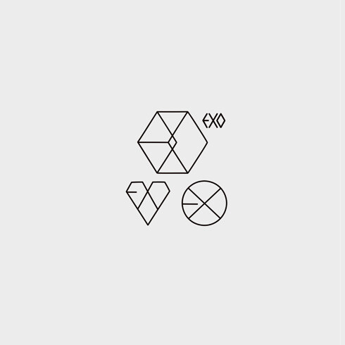 EXO 标志 纹身 图案