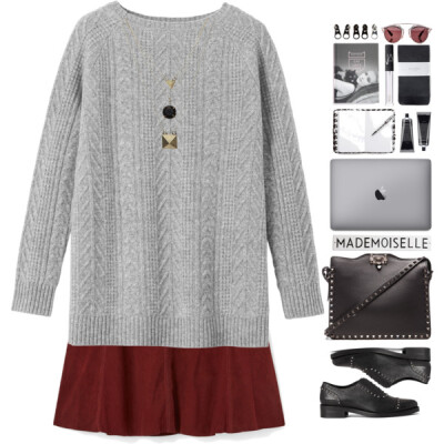 #skirt #sweater #valentino #allsaints #apple #casual #casualoutfit #rebeccaminkoff #dior