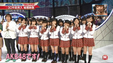 9年前上music station的AKB48（全员不打码版本！！）#我现在才看这个是不是有点晚#