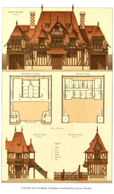 维多利亚式建筑。维多利亚风格始于英国，建筑特点尖尖的屋顶，屋外有栏杆围绕的走廊，而且有屋顶覆盖，屋顶上还有窗户伸出，圆形或方形的立柱，精细的装饰，整座建筑物散发精雕细啄的感觉。