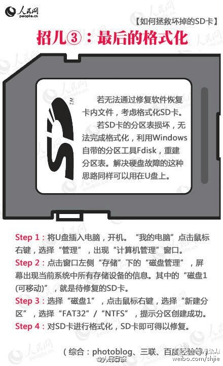 SD卡坏了怎么办？几招教你拯救文件！