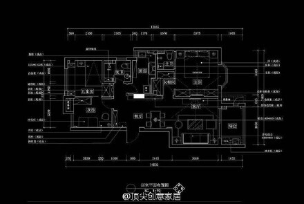 【初心】远洋心里清新简美小3居，实用面积79㎡。