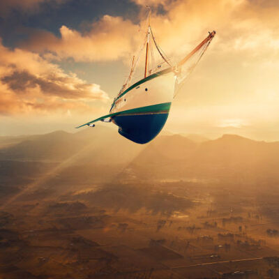 罗马尼亚摄影师 Caras Ionut 的一组数字影像作品。（carasdesign.com）