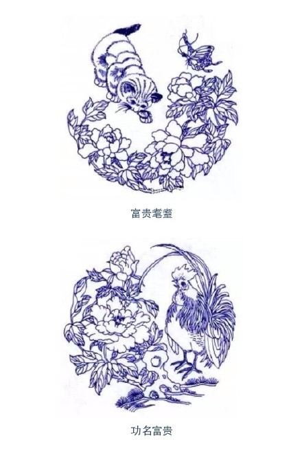 【 常见的中国青花图案 及其寓意… 】