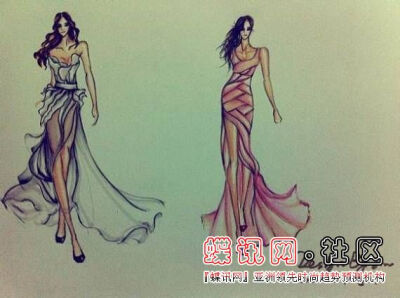 服装设计效果图