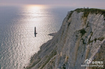 仿佛来到世界尽头——英格兰南部海滩之顶（beachy head）白垩悬崖！#国庆在路上# #就爱自驾游#