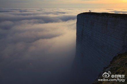 仿佛来到世界尽头——英格兰南部海滩之顶（beachy head）白垩悬崖！#国庆在路上# #就爱自驾游#