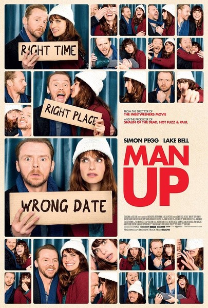 【推荐这部非常轻松愉快英式喜剧《爷们些 Man Up》 (2015)】各种阴错阳差的误会，结果将错就错促成一段美满姻缘。各种停不下来的荤段子和变相虐狗更加妙趣横生。男主女主十分来电，有点像真爱至上式的爱情喜剧小品，全程轻松愉悦，看的好舒心！推荐！