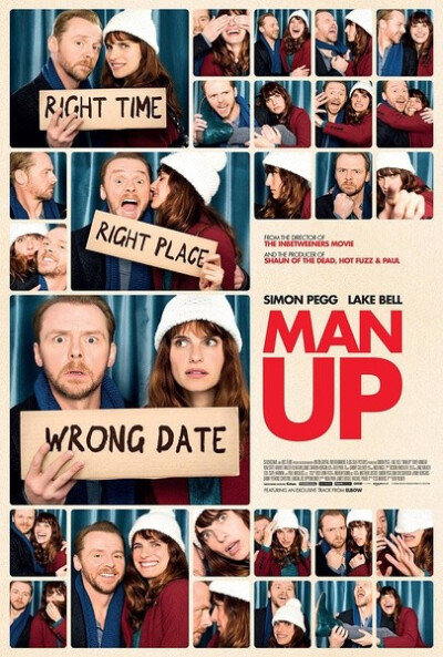 【推荐这部非常轻松愉快英式喜剧《爷们些 Man Up》 (2015)】各种阴错阳差的误会，结果将错就错促成一段美满姻缘。各种停不下来的荤段子和变相虐狗更加妙趣横生。男主女主十分来电，有点像真爱至上式的爱情喜剧小品，…