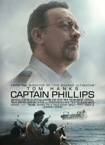【菲利普斯船长 (2013)】影片改编自真实事件，时值2009年，马士基船公司“阿拉巴马”号船在印度洋遭遇索马里海盗劫持，船长理查德·菲利普斯主动把自己交给海盗为人质以换取其他船员的安全。此后理查德曾尝试逃跑，却…